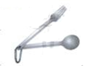 Cheap Eco-Friendly Titanium Flatware Set 3 PCS