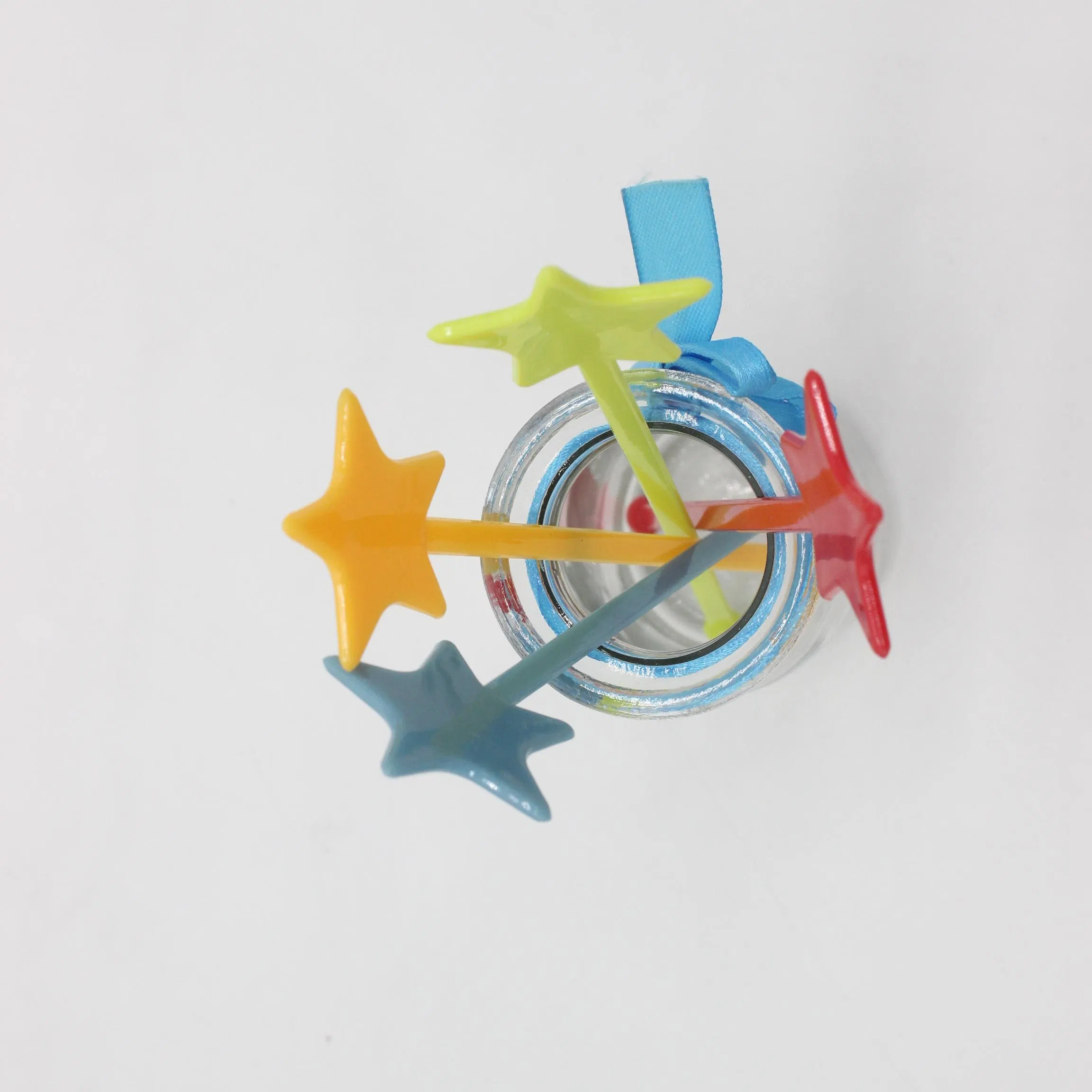 Elegant Star-Shaped Swizzle Sticks for Chic Cocktail Mixing