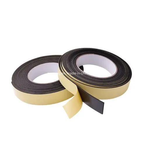 Double Coated Window Glazing Tape PVC Foam Strip EVA Foam Tape PE Foam Tape Acrylic Foam Tape Linerless Foam Tape 7mm*12mm Glazing Tape