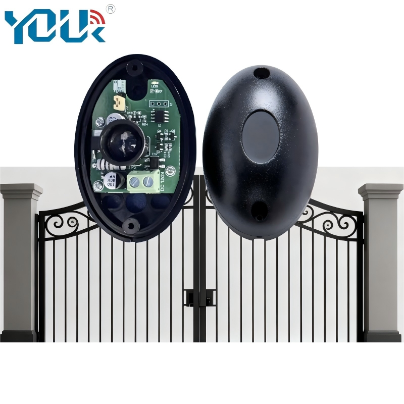 Ys119-Y IP55 Safety Photocell Photoelectric Single Infrared Photo Beam Sensor for Automatic Gate Openers & Sliding Doors & Barrier Gate