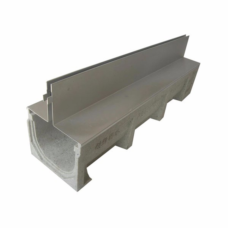 High Load Polymer Concrete U Shape Drain Channel