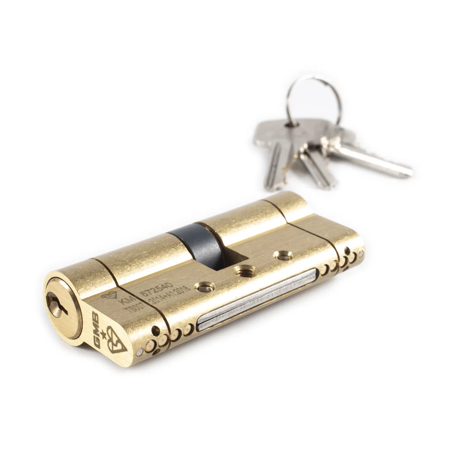 Bsi Kitemarked One Star Rating Euro Profile Brass Lock Cylinder