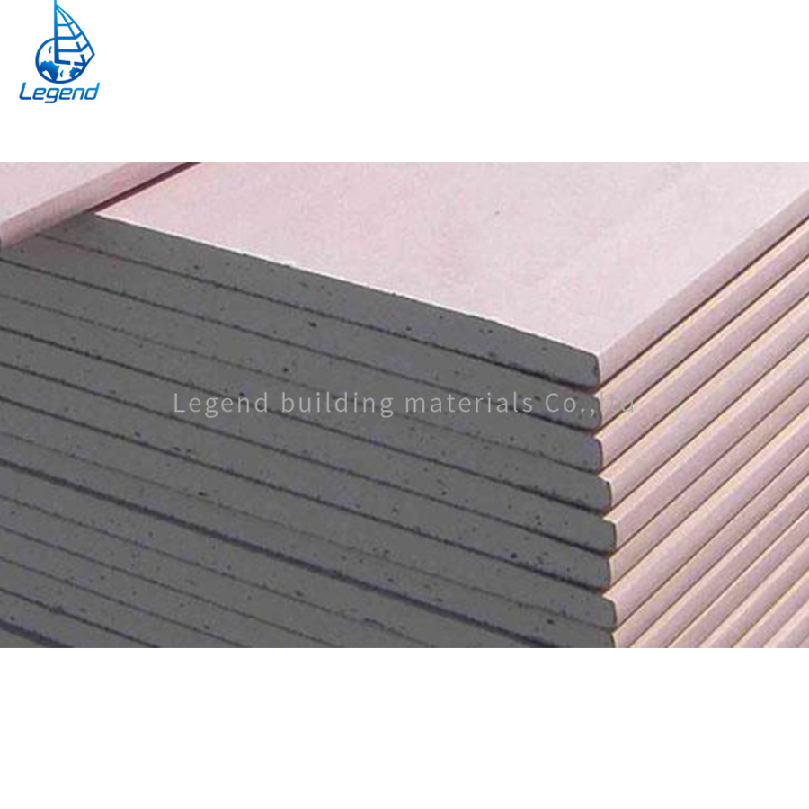 Fire Resistance Drywall Partition Boards Long Life Waterproof Gypsum Board Customized