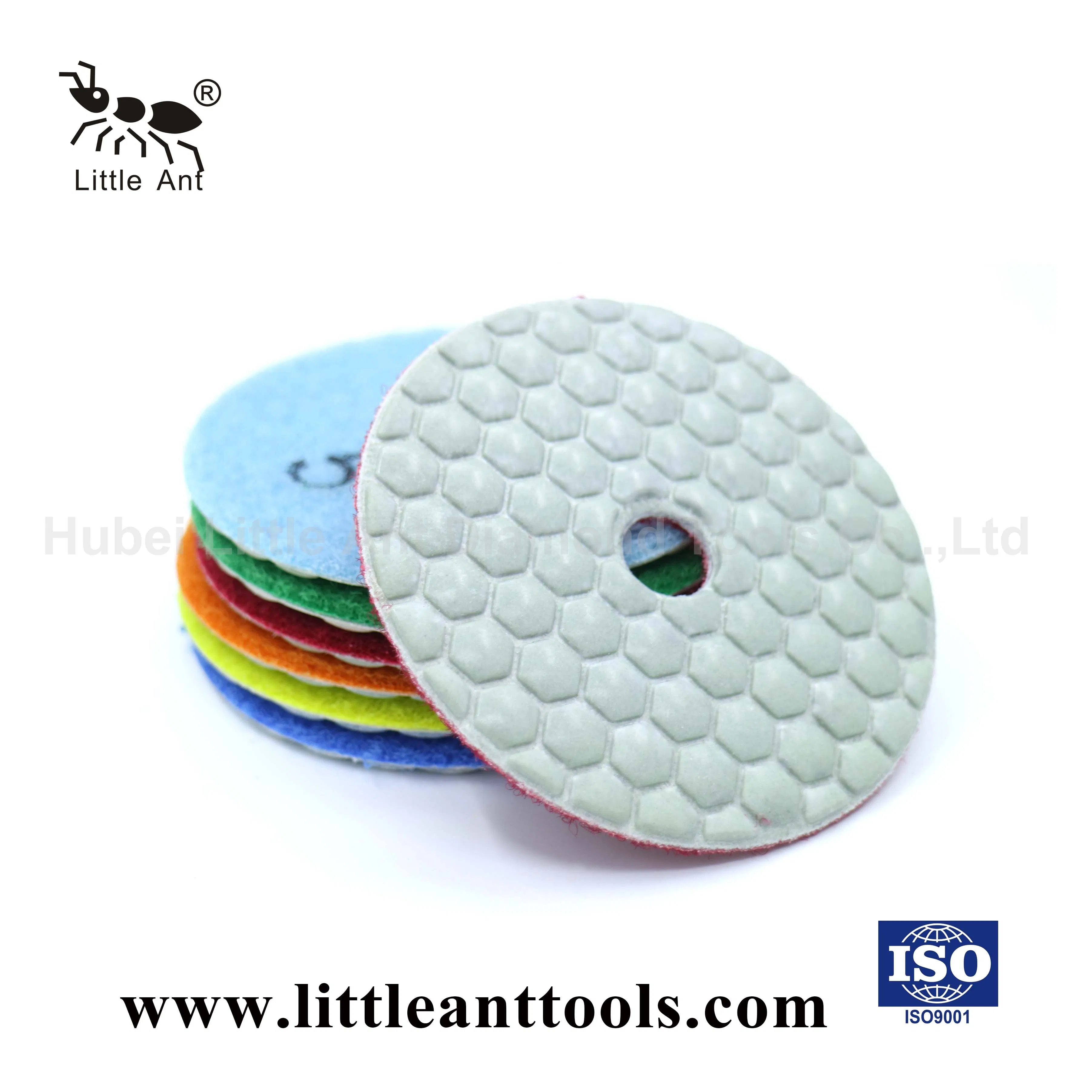 3"/80mm Diamond Pressed Dry Polishing Pad Diamond Tools Grinding Plate for Stone