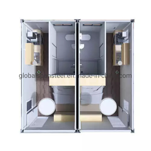 China Luxury Prefab Portable Caravan Mobile Camp Steel Structure Building Modular Tiny Prefabricated Office Home Container House