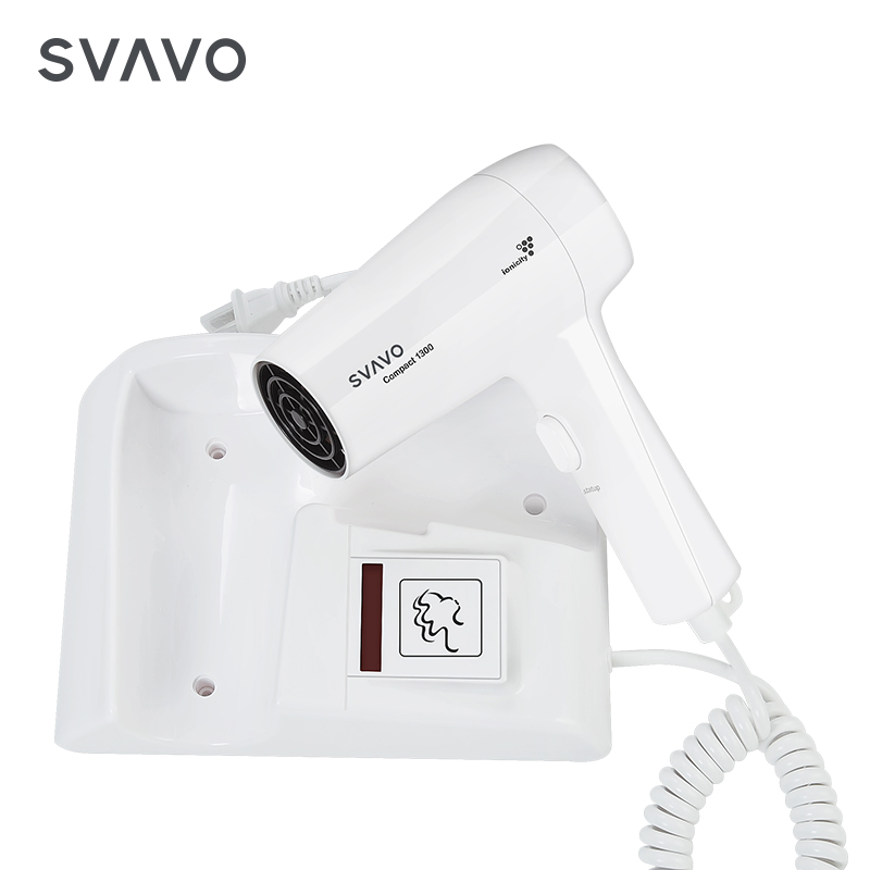 Svavo 1300W High Quality Hotel Bathroom Wall Mounting Hair Dryer