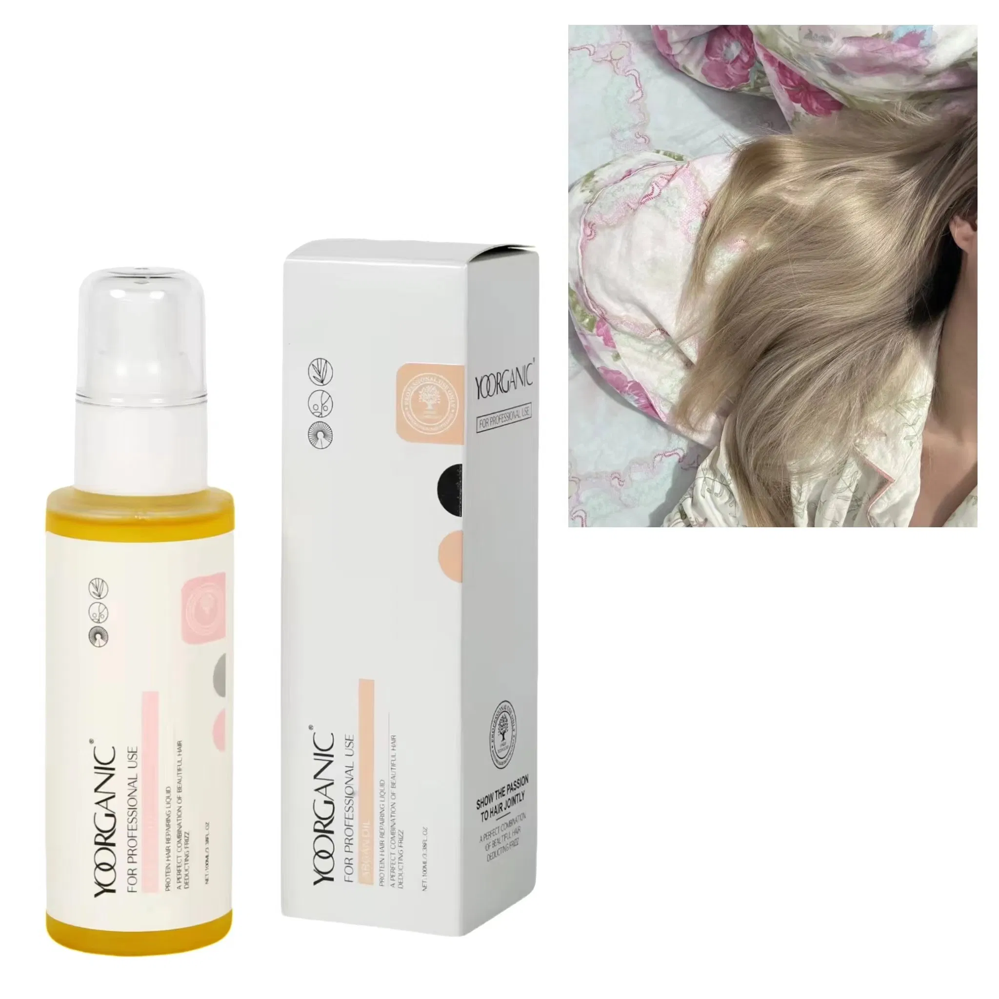 Good Permeability Repair Smoothing Hair Damaged Dry Organic Tighten Cuticles Hair Care Essential Oil