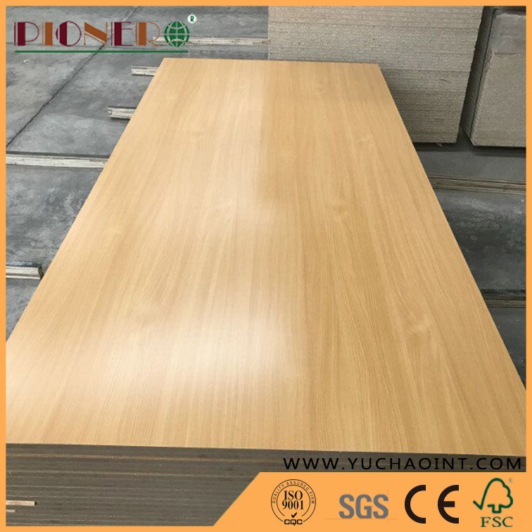 18mm E1 Glue Furniture Grade Melamine Faced MDF