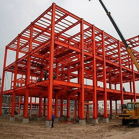 Heavy Grade Light Steel Structure Low Cost Prefab House Steel Frame