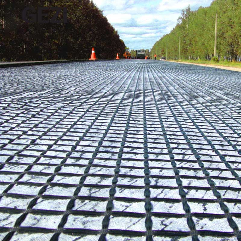 Price Warp Knitting Polyester HDPE Unxial PP Glassfiber Carbon Fiber Steel Biaxial Oriented Plastic Geogrid Fence Paving Grid