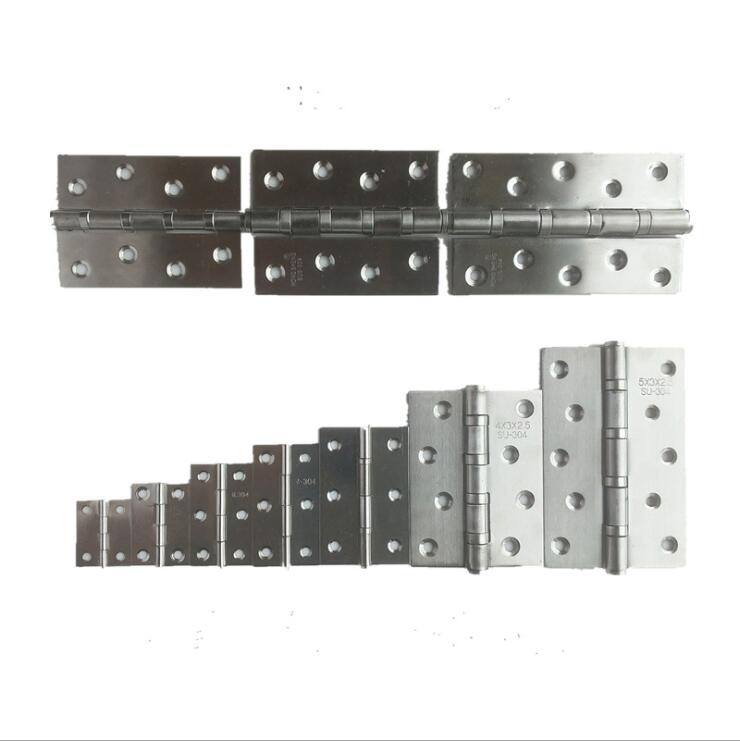 Door Hardware Lift off Stainless Steel H Type Door Hinge L Shape Detachable Hinge