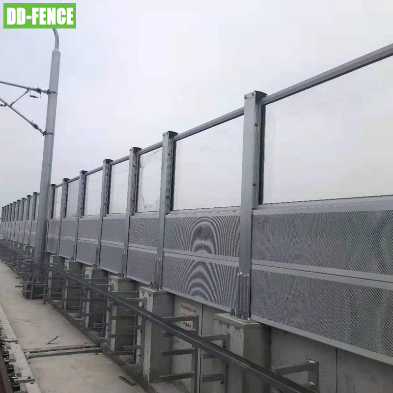 Factory Price Sound Barrier Walls Acoustic Insulation Wall Fence Sound Absorbing Barrier Highway Noise Barriers Wall for Sale