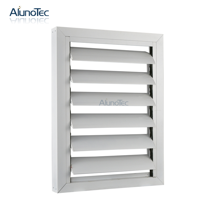 Aluminum Security Louvre Window Glass Inserts Blinds Louvered Window