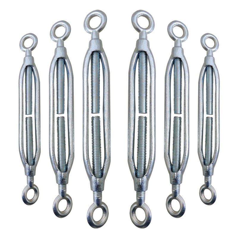 Drop Forged Q235 Galvanized Steel JIS Type Eye to Eye Turnbuckle