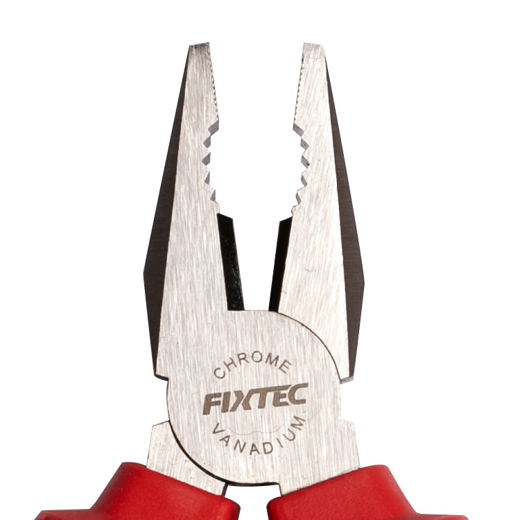 Fixtec Hand Tools CRV Plier VDE Insulated Combination Pliers Tools