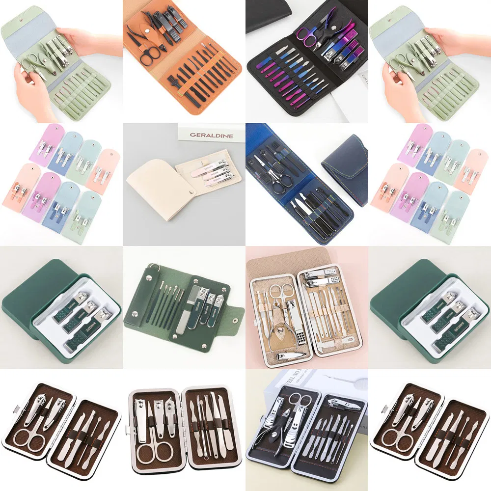 Pedicure Nails Tools Kit 5PCS Stainless Steel Nail Art Equipment Clipper Manicure Care Supplies Tool Set