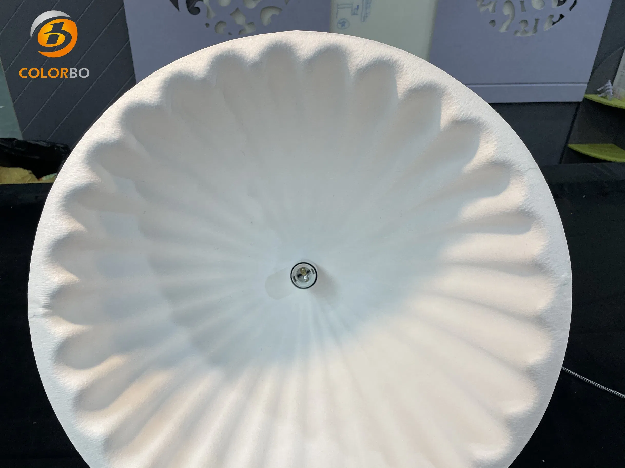 550*300mm Polyester Panels foam PET Acoustic Lampshade with High Quality lampshde