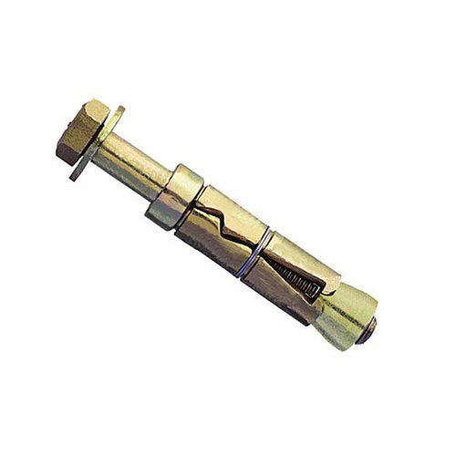 3PCS M8 Shield Anchor Nut Rawl Anchor Nut Fastener Heavy Duty Concrete Expansion Yellow Zinc Coating Carbon Steel China Factory