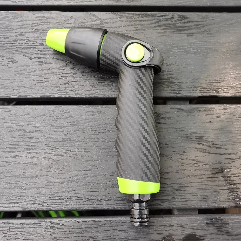 OEM/ODM Adjustable Garden Hose Water Spray Nozzle Portable Spray Gun with Lockable Trigger for Car Washing