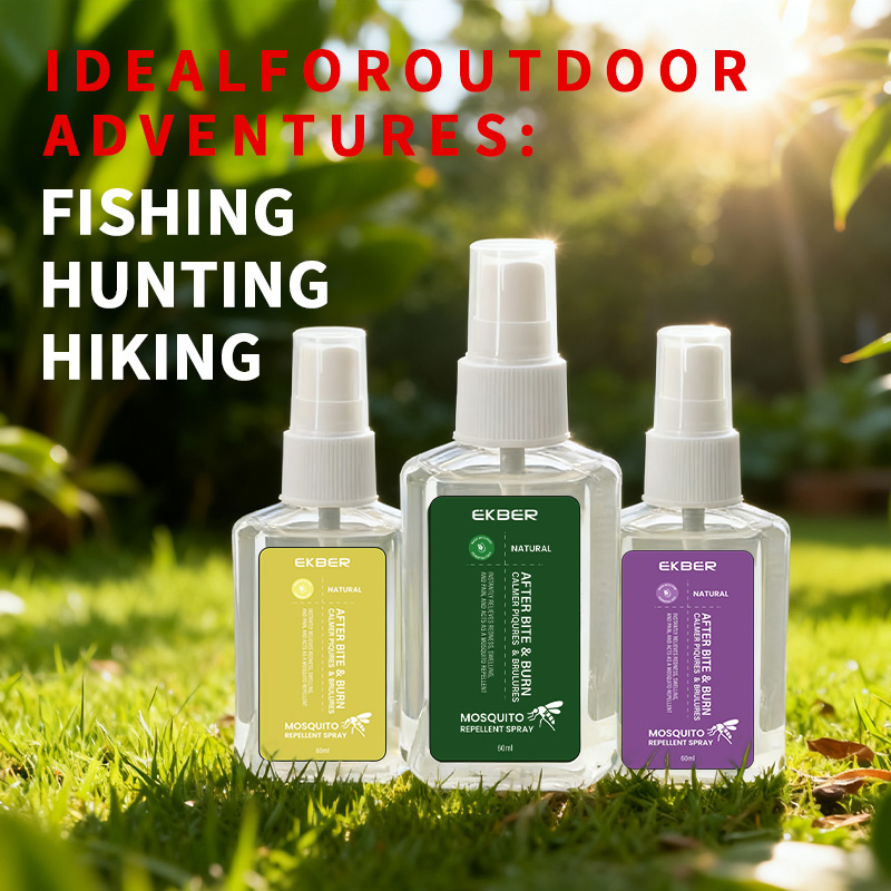 Wholesale Refreshing Camping Sports Mint Anti-Itching Floral Water Relieve Red and Swollen Skin Anti Mosquito Repellent Spray