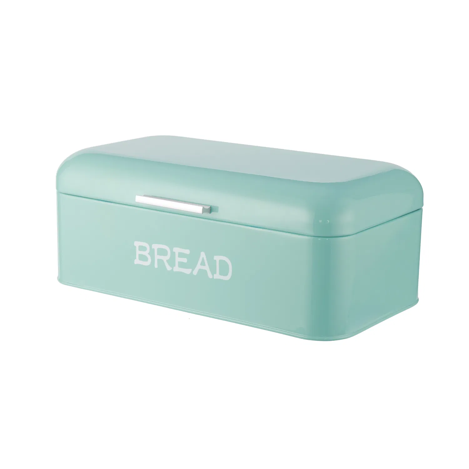 Square Metal Bread Box Container for Dry Food Storage