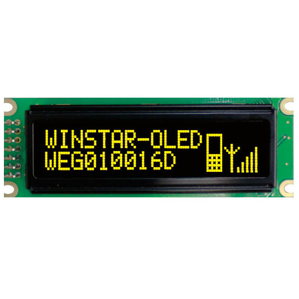 Winstar 2.4 inch Monochrome OLED Display 100x16 (WEG010016D)