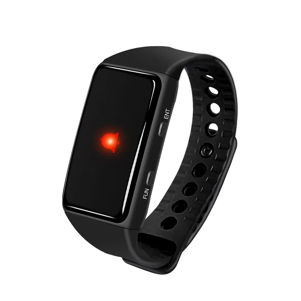 Wireless Watch Pager Caregiver Sos Call Button Patient Help Home Personal Attention