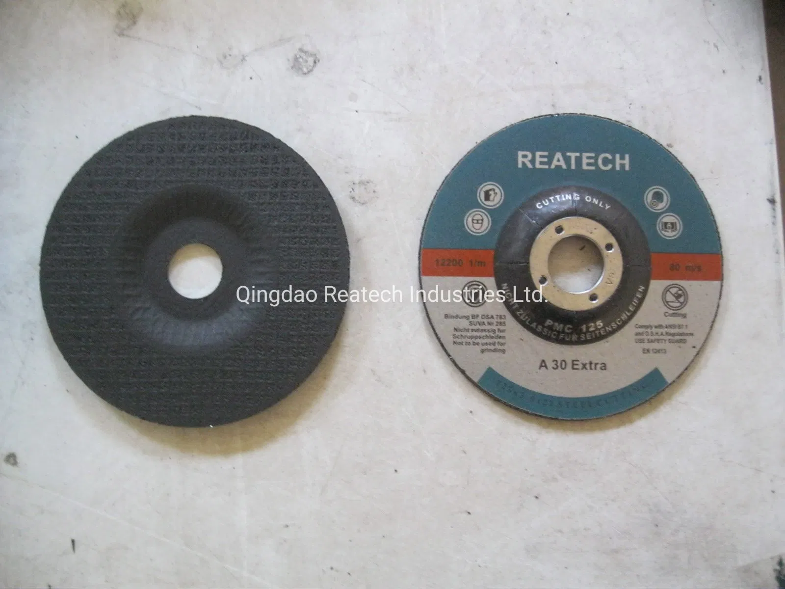 En12413 German Standard Abrasive Metal Steel Cutting Wheel
