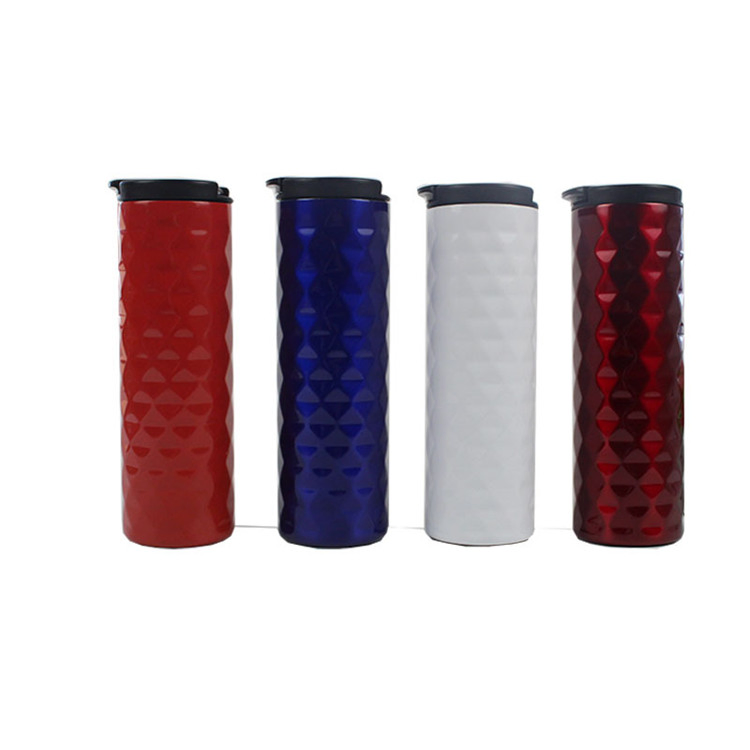 450ml Double Wall Tumbler Travel Coffee Mug (SH-SC59)