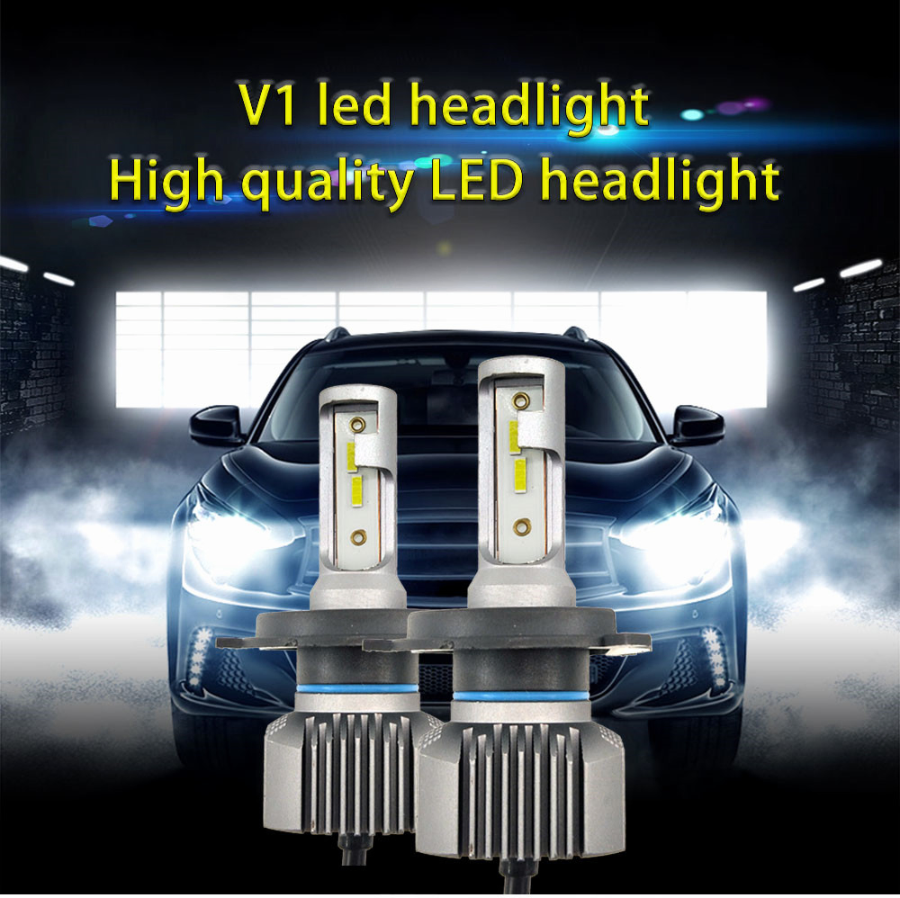 LED Headlight Bulb Kit H7 9005 H11