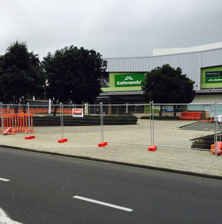 Construction Site Portable Galvanized Silver Metal Perimeter Portable Temporary Security Fence