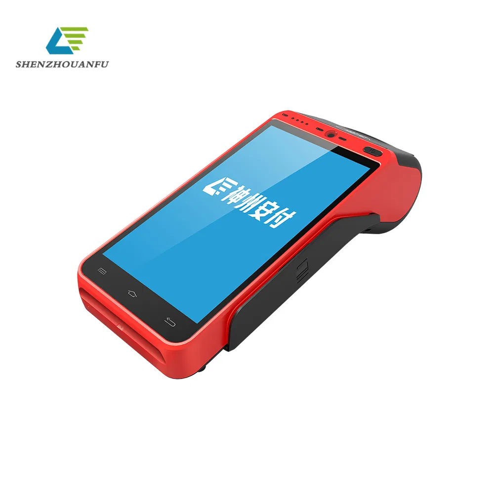 Mobile Handheld Android 10 Touch Screen Online POS Terminal Machine Af930