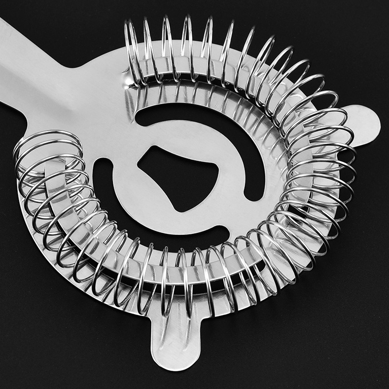 Stainless Steel Ice Filter Bar Ice Separator Mixing Tool Cocktail Ice Strainer