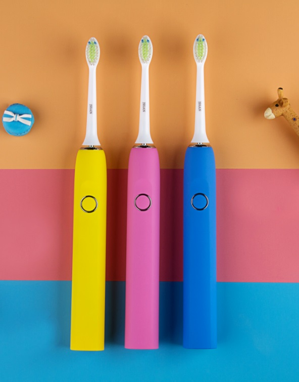 New Year Gift Fashion Creative Gift A7 Kid Gift Sonic Electric Toothbrush Carton Handle Cartoon Patern Rechargeable Style
