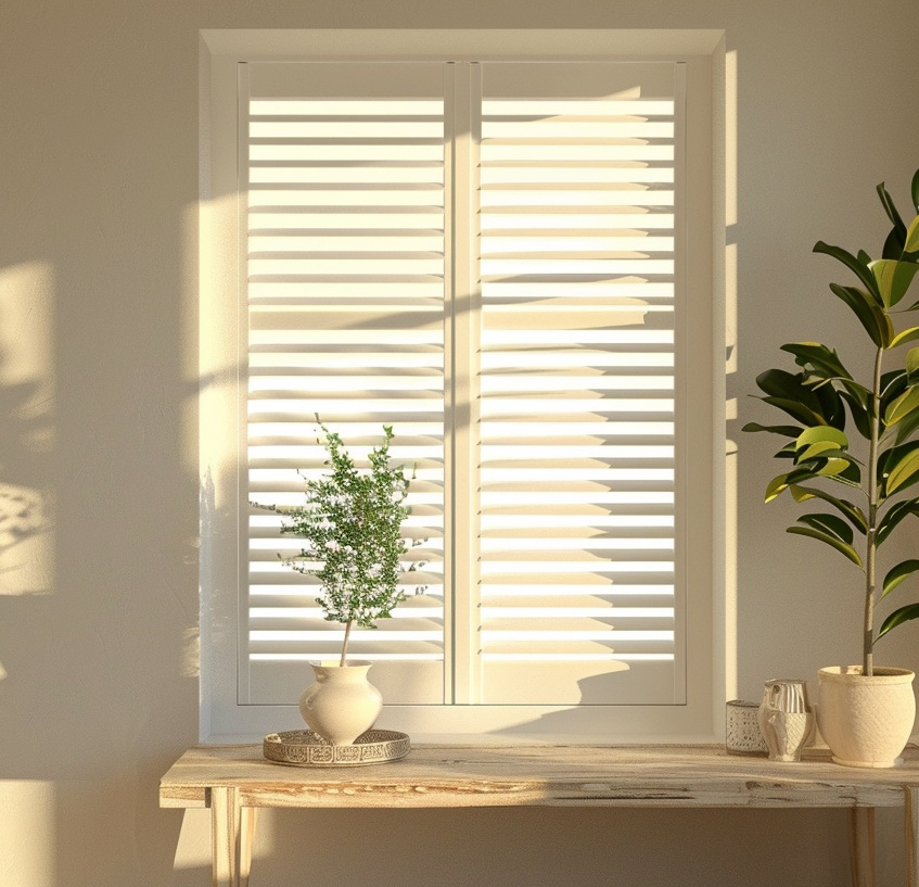 Wholesale High Quality Wooden PVC Plantation Shutters for Window