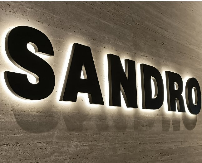 Customized 3D Display Back Channel Letter Signage Acrylic Outdoor for Shop