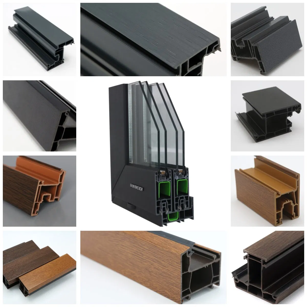 High-Quality UPVC PVC Windows and Doors for UV Resistance