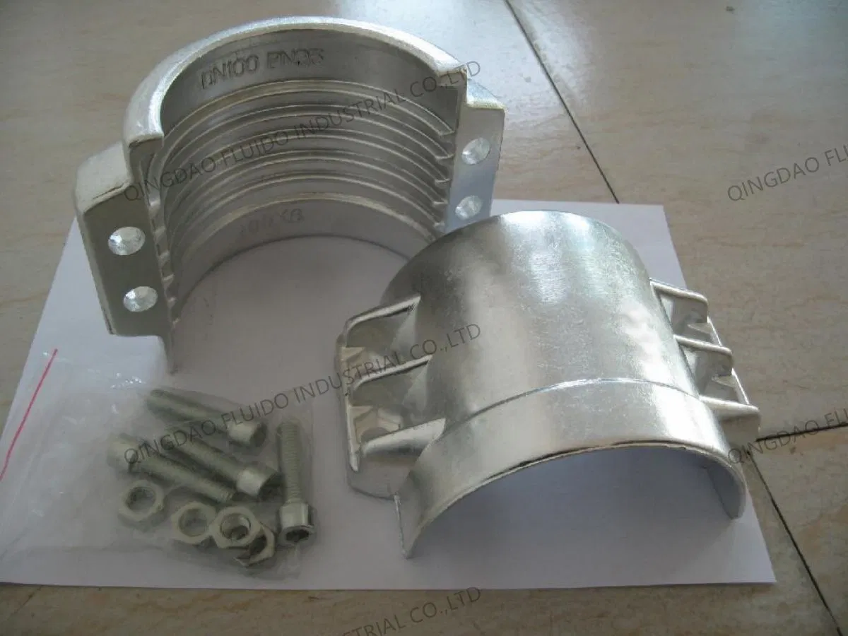 En 14420-3 DIN 2817 Aluminum Material Spannloc Safety Hose Clamp