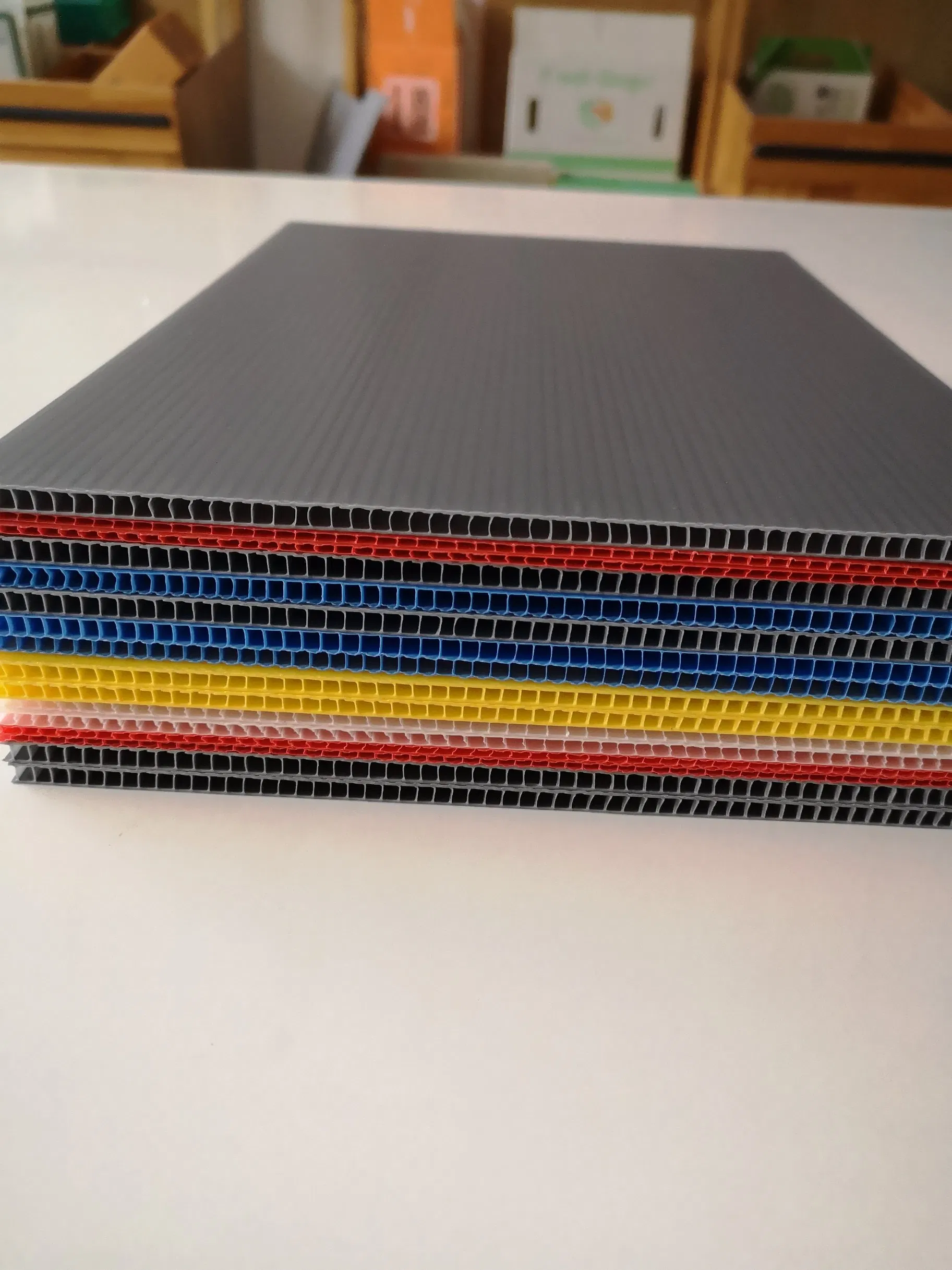 4mm Corona-Treated Polypropylene Corrugated Plastic Board with Full-Colour Digital Printed