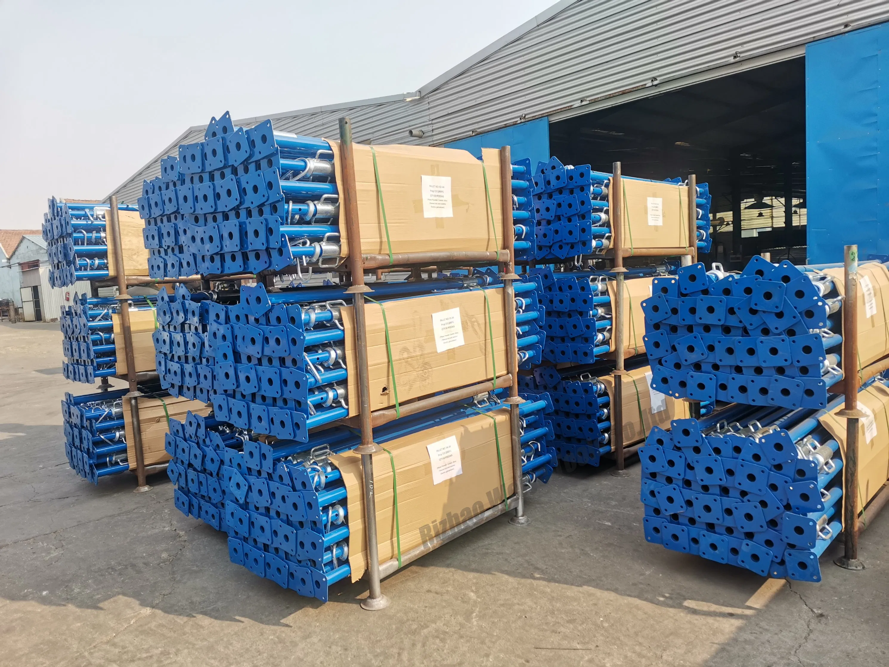 Painted Steel Shoring Props for Formwork Construction