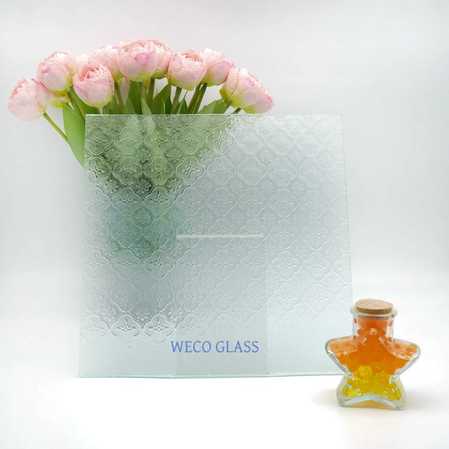 5 mm Ultra Clear Float Patterned Glass for Architectural Facades