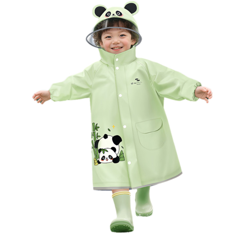 Lightweight EVA Full-Body Waterproof Trench Raincoat for Children