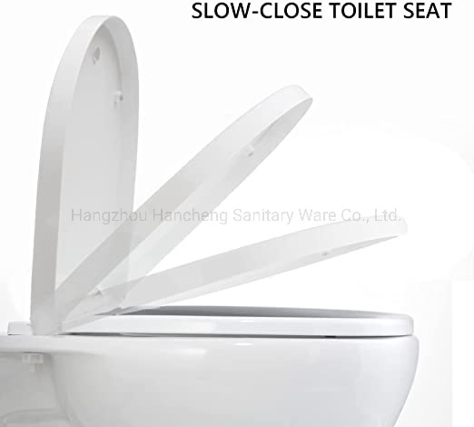Family Toilet Seat with Child Seat Built-in Soft Close Toilet Seat Removeable Potty Training Toilet Seat for Toddler