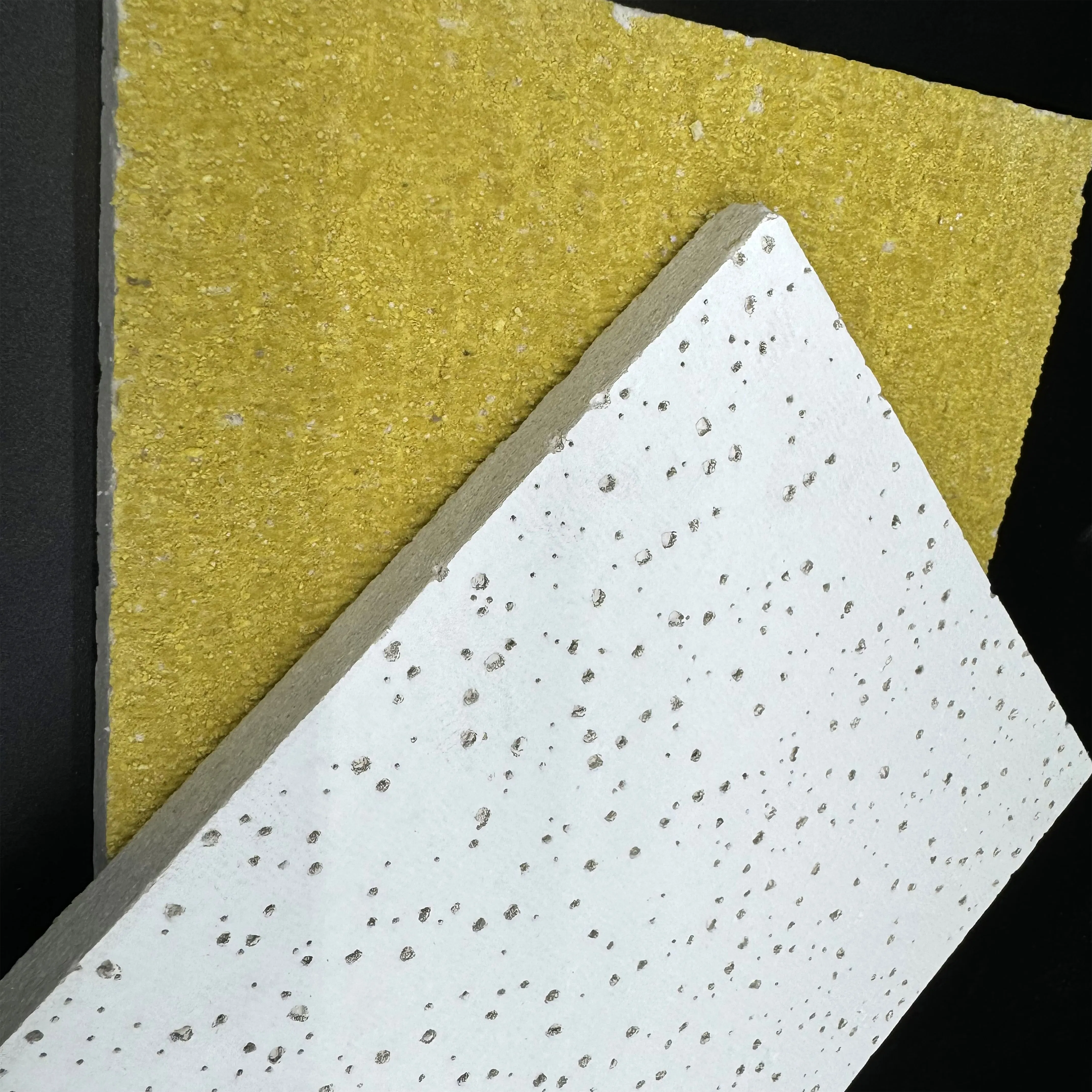 600X600 Mineral Fiber Ceiling Tile for Commercial Ceilings with Fire Resistance