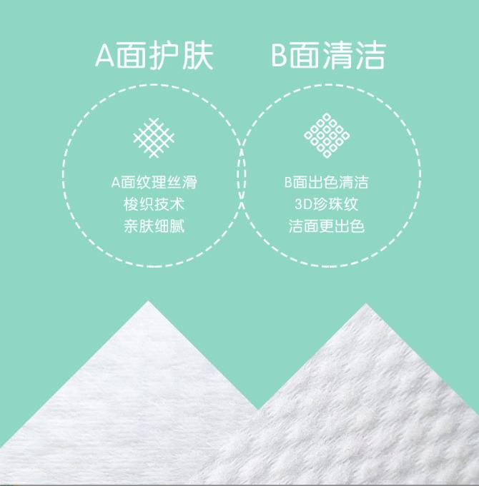 20*20cm 75GSM Thick Disposable Face Towel