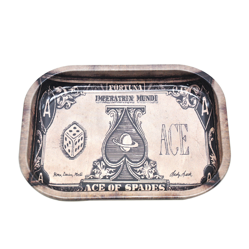 2021 New Metal Tray Tobacco Rolling Tray Smoking Accessories