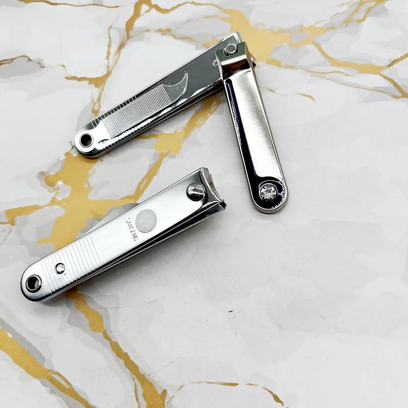 SSS 701A-3 Silver Nail Clippers Convenient Plating Nail Clippers Gift Box Nail Clippers Wholesale