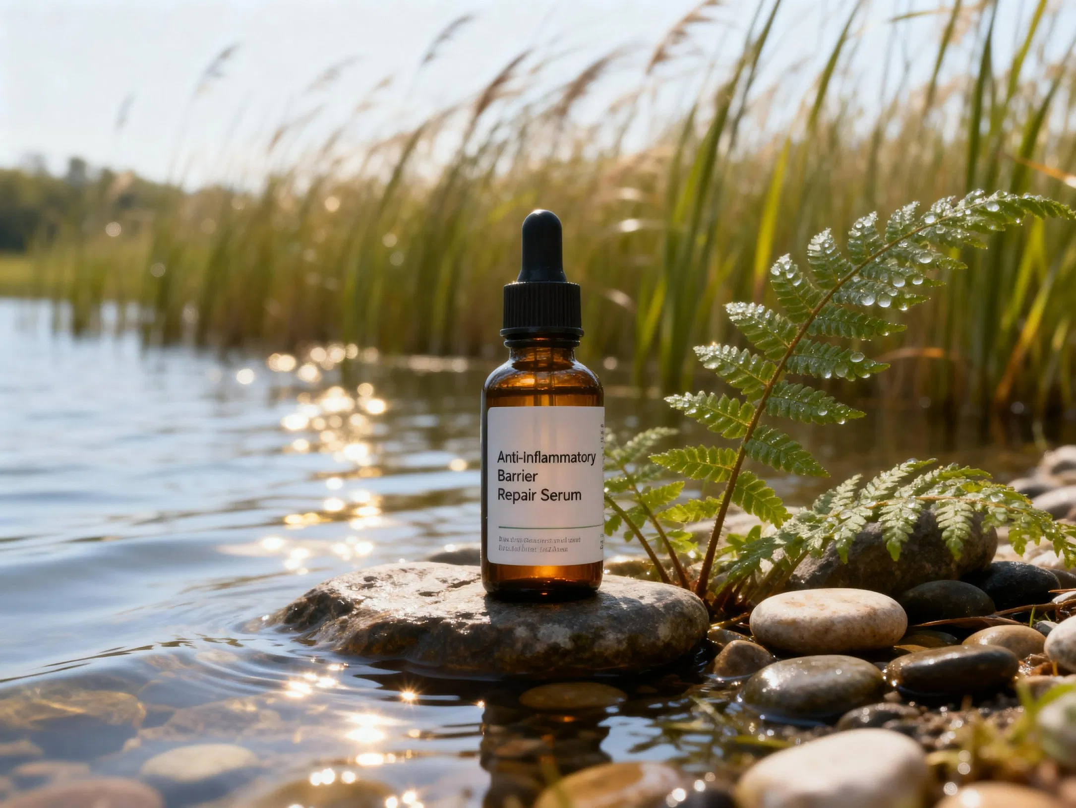 Professional Pain Soothing and Repair Face Toner with Wound Healing Flower Extract and Tetrahydromethylpyrimidine Carboxylic Acid for Post-Procedure Skin Recove