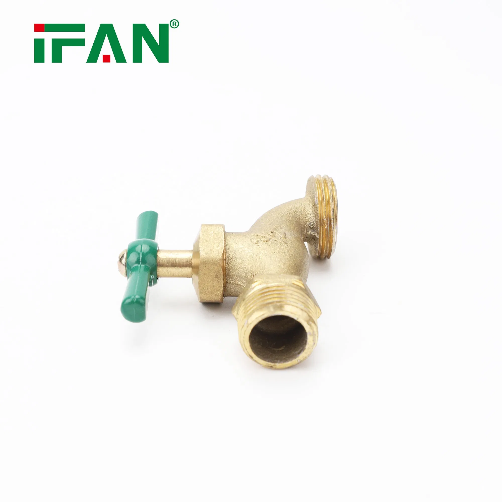 Латунный кран IFAN для воды 1/2" наружный