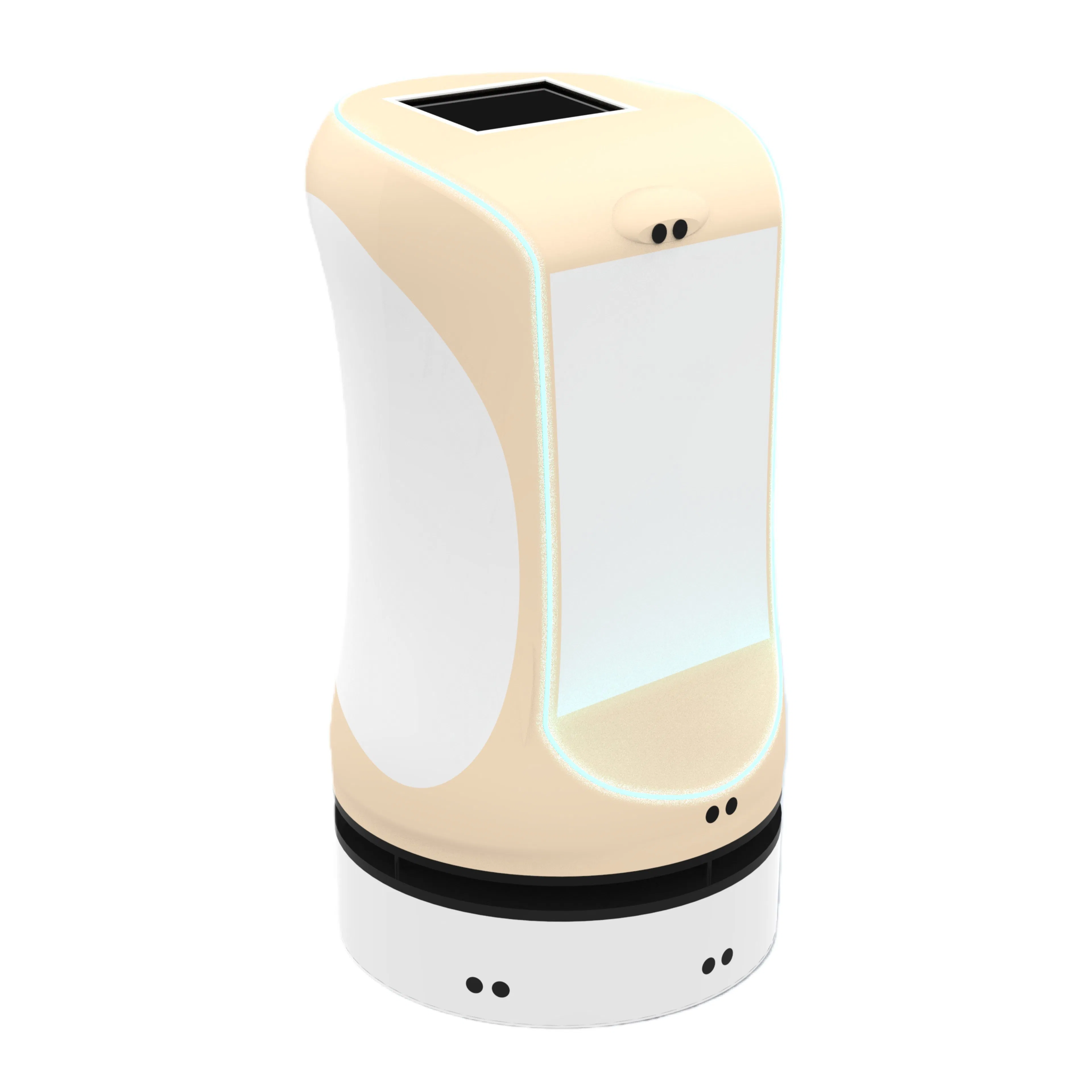 Efficient Contactless Delivery for Restaurants and Hotels - Tete Delivery Robot